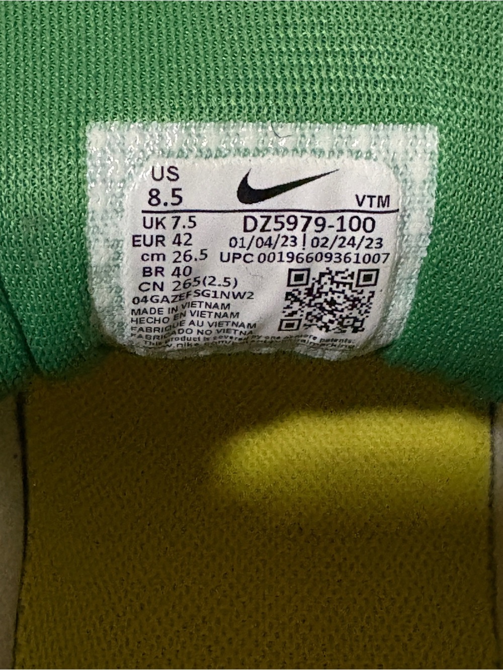 Nike Oregon Ducks Air Zoom - Picture 7 of 7